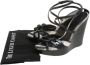 Burberry Vintage Pre-owned Leather sandals Black Dames - Thumbnail 7