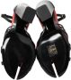 Burberry Vintage Pre-owned Leather sandals Black Dames - Thumbnail 5