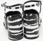 Burberry Vintage Pre-owned Leather sandals Black Dames - Thumbnail 5
