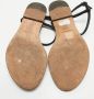 Burberry Vintage Pre-owned Leather sandals Black Dames - Thumbnail 6