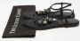 Burberry Vintage Pre-owned Leather sandals Black Dames - Thumbnail 9