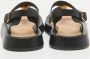 Burberry Vintage Pre-owned Leather sandals Black Dames - Thumbnail 7