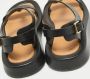 Burberry Vintage Pre-owned Leather sandals Black Dames - Thumbnail 8