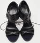 Burberry Vintage Pre-owned Leather sandals Blue Dames - Thumbnail 3