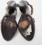 Burberry Vintage Pre-owned Leather sandals Brown Dames - Thumbnail 7