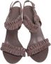 Burberry Vintage Pre-owned Leather sandals Brown Dames - Thumbnail 2