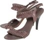 Burberry Vintage Pre-owned Leather sandals Brown Dames - Thumbnail 3