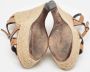 Burberry Vintage Pre-owned Leather sandals Brown Dames - Thumbnail 6