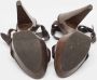 Burberry Vintage Pre-owned Leather sandals Brown Dames - Thumbnail 6