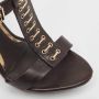Burberry Vintage Pre-owned Leather sandals Brown Dames - Thumbnail 7