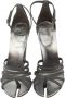 Burberry Vintage Pre-owned Leather sandals Gray Dames - Thumbnail 2