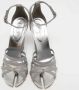Burberry Vintage Pre-owned Leather sandals Gray Dames - Thumbnail 3