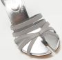Burberry Vintage Pre-owned Leather sandals Gray Dames - Thumbnail 7