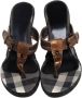 Burberry Vintage Pre-owned Leather sandals Gray Dames - Thumbnail 2