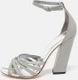 Burberry Vintage Pre-owned Leather sandals Gray Dames - Thumbnail 2