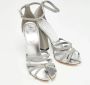 Burberry Vintage Pre-owned Leather sandals Gray Dames - Thumbnail 4