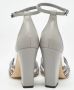 Burberry Vintage Pre-owned Leather sandals Gray Dames - Thumbnail 5