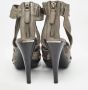 Burberry Vintage Pre-owned Leather sandals Gray Dames - Thumbnail 5