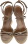 Burberry Vintage Pre-owned Leather sandals Green Dames - Thumbnail 2