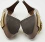 Burberry Vintage Pre-owned Leather sandals Green Dames - Thumbnail 5