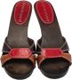 Burberry Vintage Pre-owned Leather sandals Multicolor Dames - Thumbnail 2