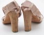 Burberry Vintage Pre-owned Leather sandals Pink Dames - Thumbnail 5