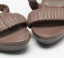 Burberry Vintage Pre-owned Leather sandals Purple Dames - Thumbnail 7