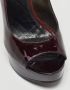 Burberry Vintage Pre-owned Leather sandals Purple Dames - Thumbnail 7