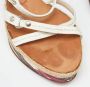 Burberry Vintage Pre-owned Leather sandals White Dames - Thumbnail 7