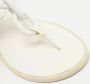 Burberry Vintage Pre-owned Leather sandals White Dames - Thumbnail 7