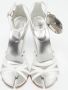 Burberry Vintage Pre-owned Leather sandals White Dames - Thumbnail 3