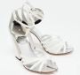 Burberry Vintage Pre-owned Leather sandals White Dames - Thumbnail 4