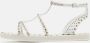 Burberry Vintage Pre-owned Leather sandals White Dames - Thumbnail 2