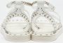 Burberry Vintage Pre-owned Leather sandals White Dames - Thumbnail 5