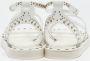Burberry Vintage Pre-owned Leather sandals White Dames - Thumbnail 5