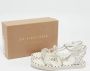 Burberry Vintage Pre-owned Leather sandals White Dames - Thumbnail 8