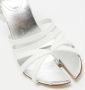 Burberry Vintage Pre-owned Leather sandals White Dames - Thumbnail 7