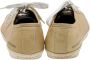 Burberry Vintage Pre-owned Leather sneakers Beige Dames - Thumbnail 4