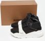 Burberry Vintage Pre-owned Leather sneakers Black Dames - Thumbnail 9