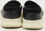 Burberry Vintage Pre-owned Leather sneakers Black Dames - Thumbnail 5