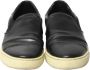 Burberry Vintage Pre-owned Leather sneakers Black Dames - Thumbnail 2