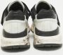 Burberry Vintage Pre-owned Leather sneakers Black Heren - Thumbnail 4