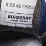Burberry Vintage Pre-owned Leather sneakers Blue Dames - Thumbnail 8