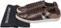 Burberry Vintage Pre-owned Leather sneakers Brown Dames - Thumbnail 7