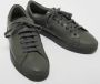 Burberry Vintage Pre-owned Leather sneakers Gray Dames - Thumbnail 4