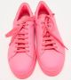Burberry Vintage Pre-owned Leather sneakers Pink Dames - Thumbnail 3