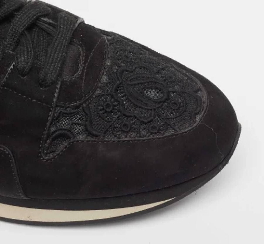 Burberry Vintage Pre-owned Mesh sneakers Black Dames