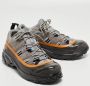 Burberry Vintage Pre-owned Nylon sneakers Gray Dames - Thumbnail 3