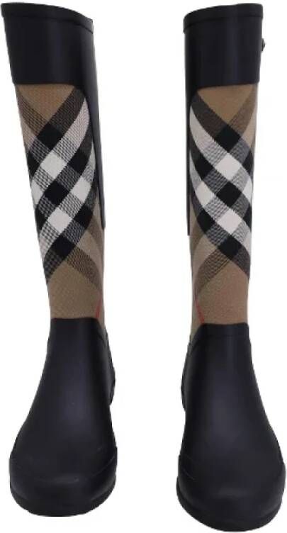 Burberry Vintage Pre-owned Rubber boots Multicolor Dames