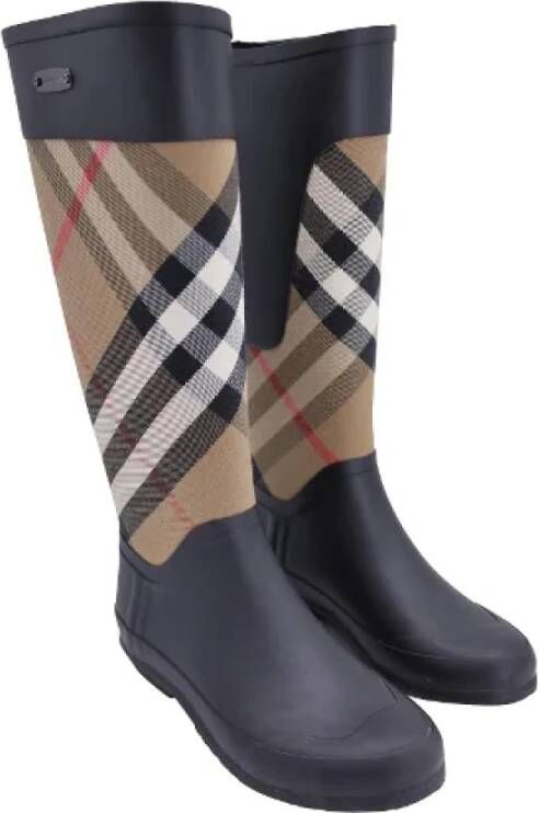 Burberry Vintage Pre-owned Rubber boots Multicolor Dames